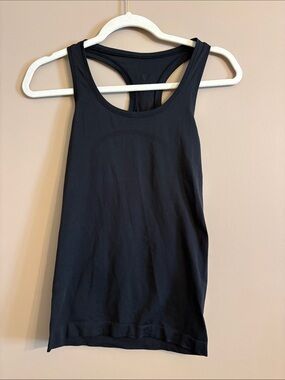 lululemon athletica Black Racerback Tank. Like new